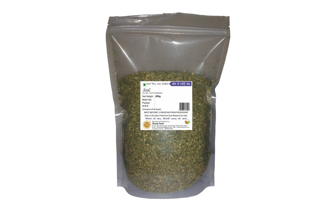 Thirsty Fresh Spinach Leaves    Pack  250 grams